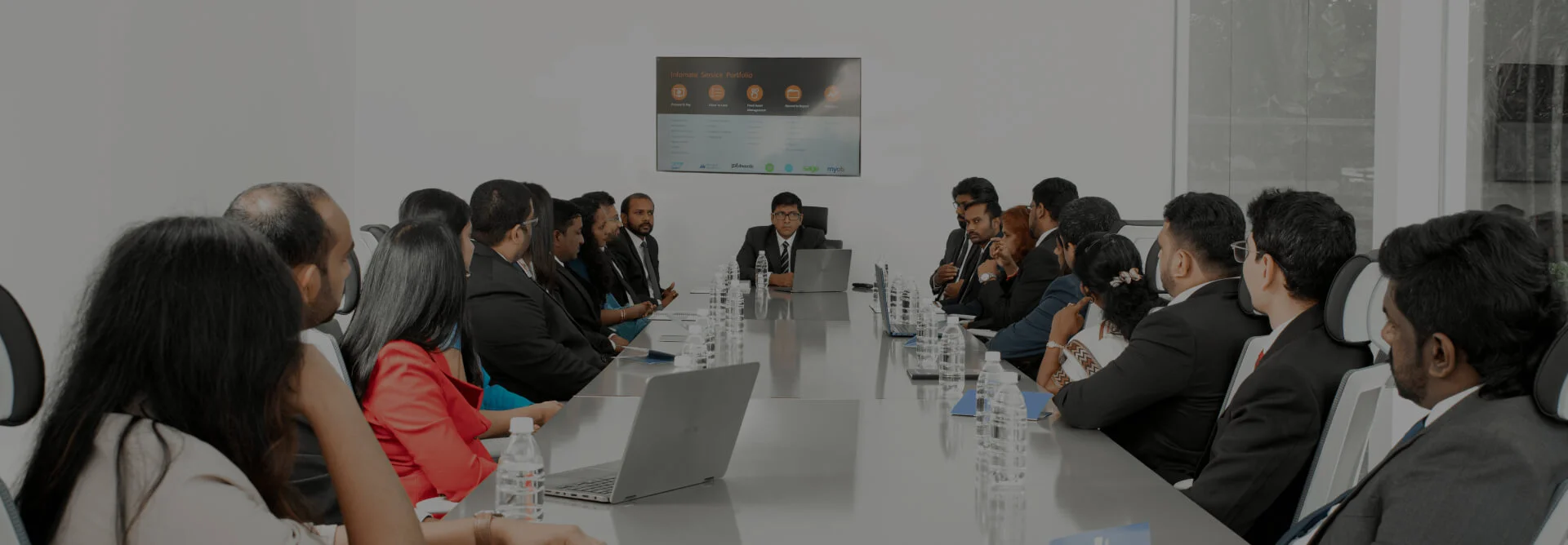 management meeting at Infomate | bpo companies in Sri Lanka