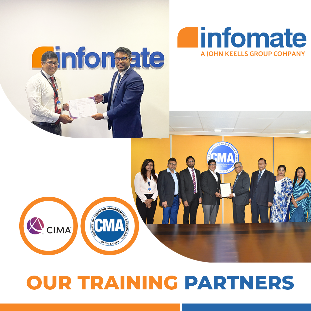 Infomate is proud to renew the training partner agreements with CIMA and CMA.